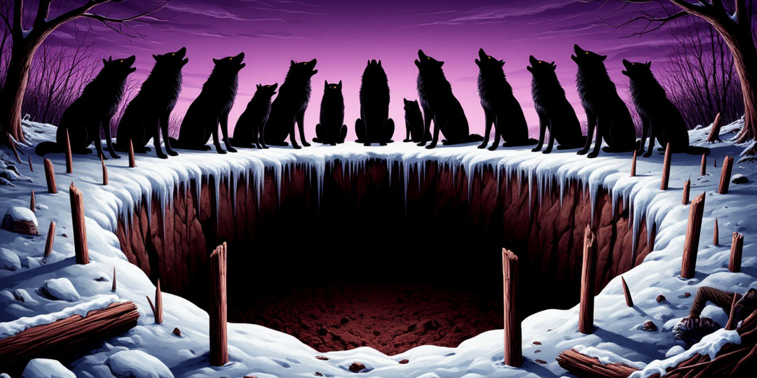 Я упал в волчью яму. Стая пришла не есть меня, а смотреть, как я умираю.