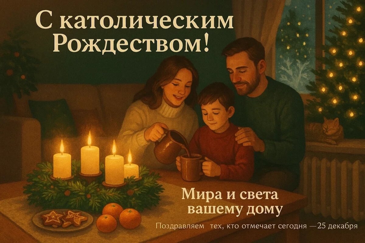    Католическое Рождество — открытки