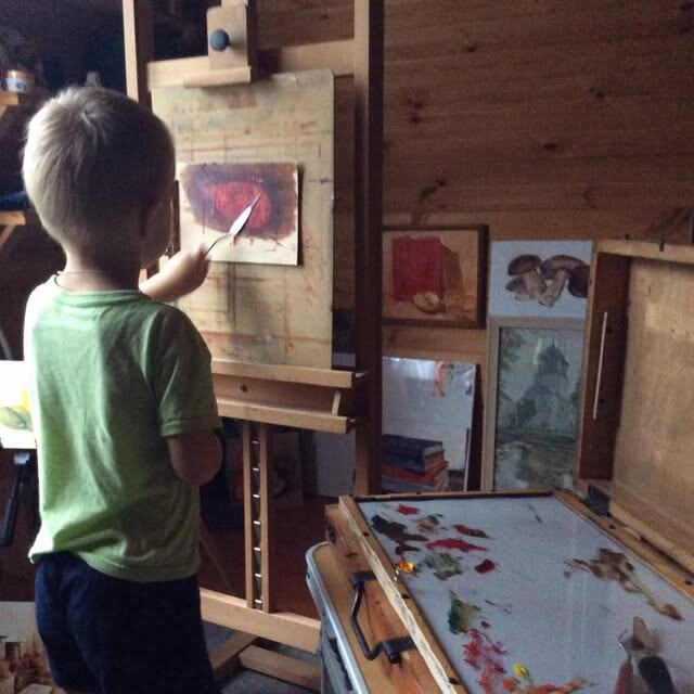 Моя маленькая фото иллюстрация к этому тексту, допустим 2016 год, примерно. Из семейного альбома.