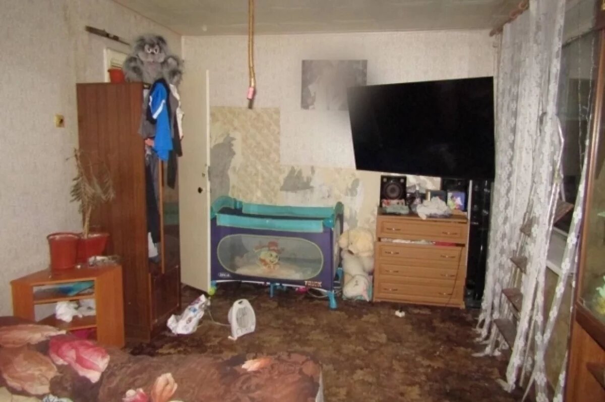    Стало известно о состоянии детей, которых многодетная мать оставила без еды