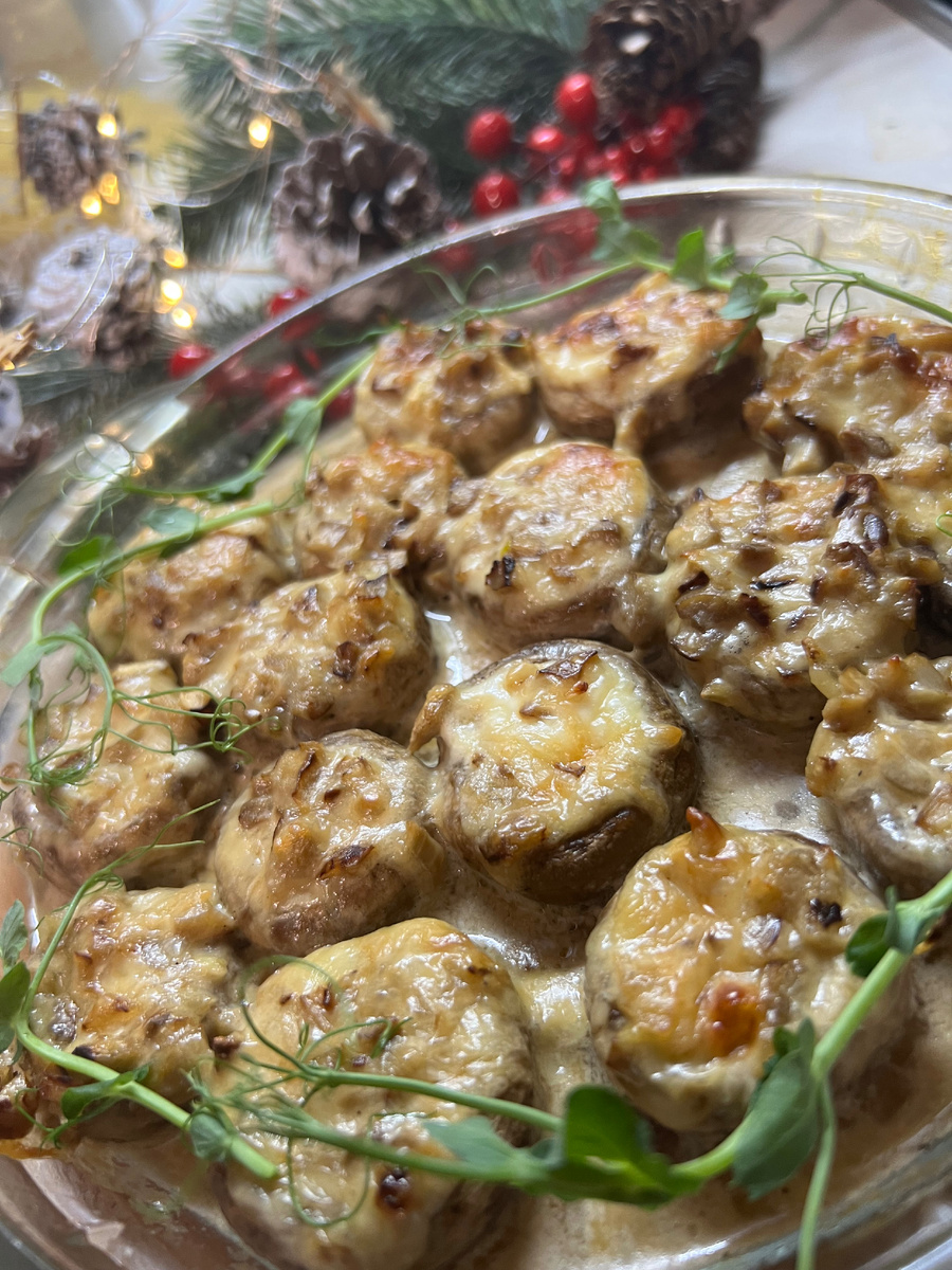 Грибные шляпки.