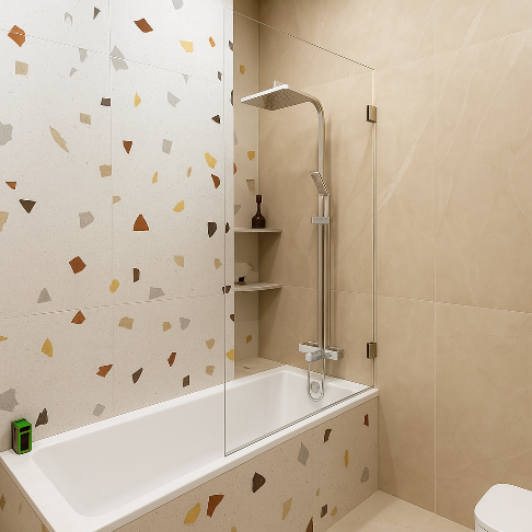 Правильно подобранная перегородка идеально встает на свое место