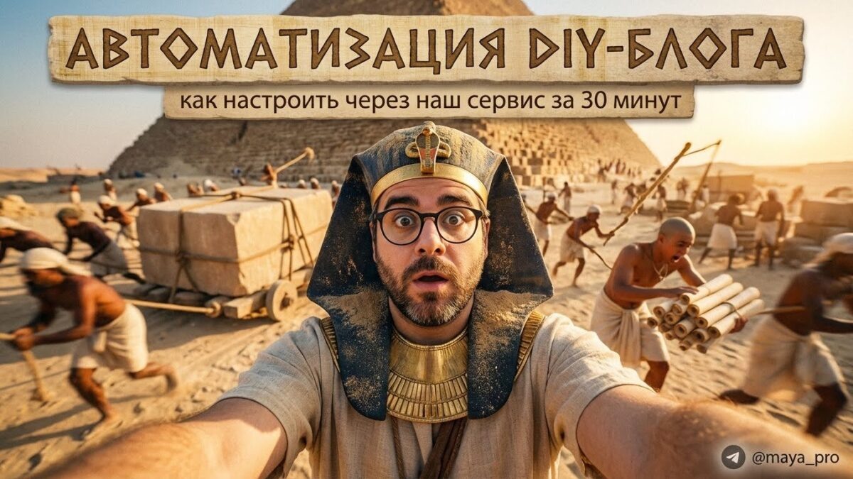    Узнайте, как быстро и просто автоматизировать свой DIY-блог. Артур Хорошев