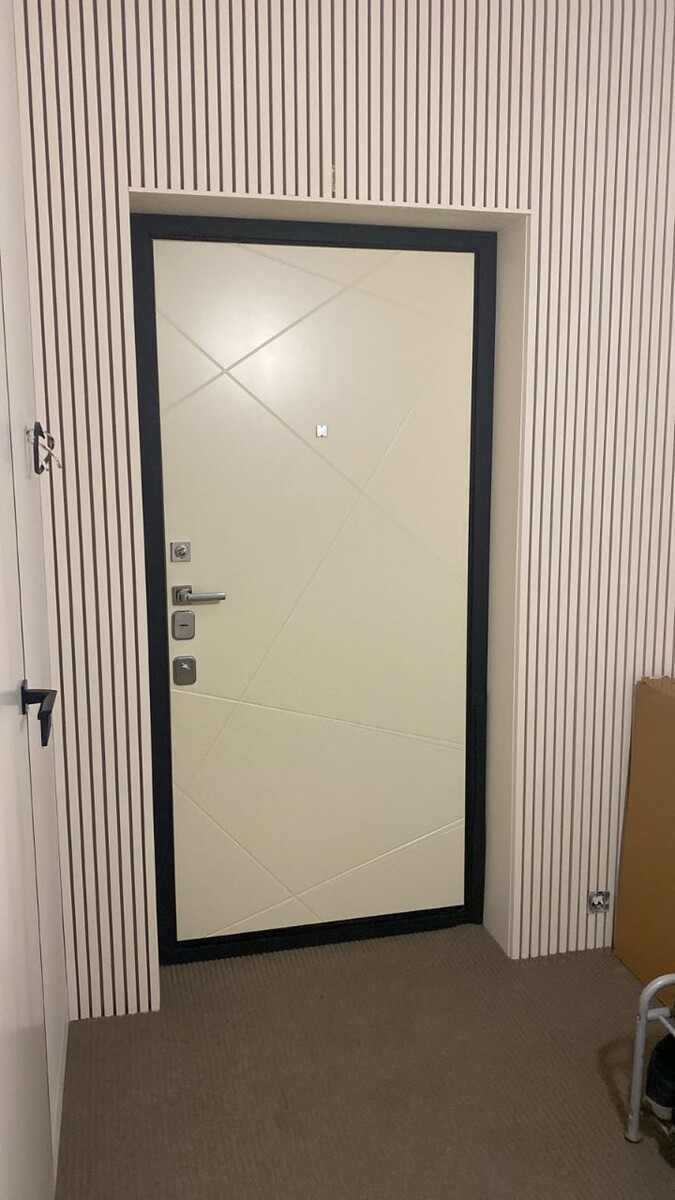 Декоративные рейки сечение 22×22 цвет ваниль MADERA 