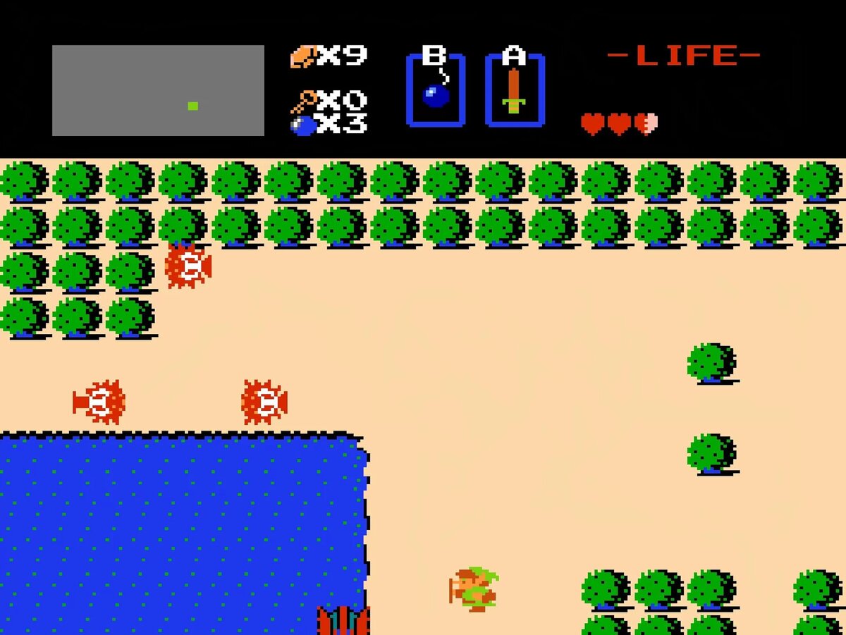 Первая большая RPG на NES - The Legend of Zelda (1986)