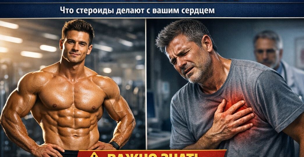 Стероиды после 40: цена за мышцы, которую придётся заплатить