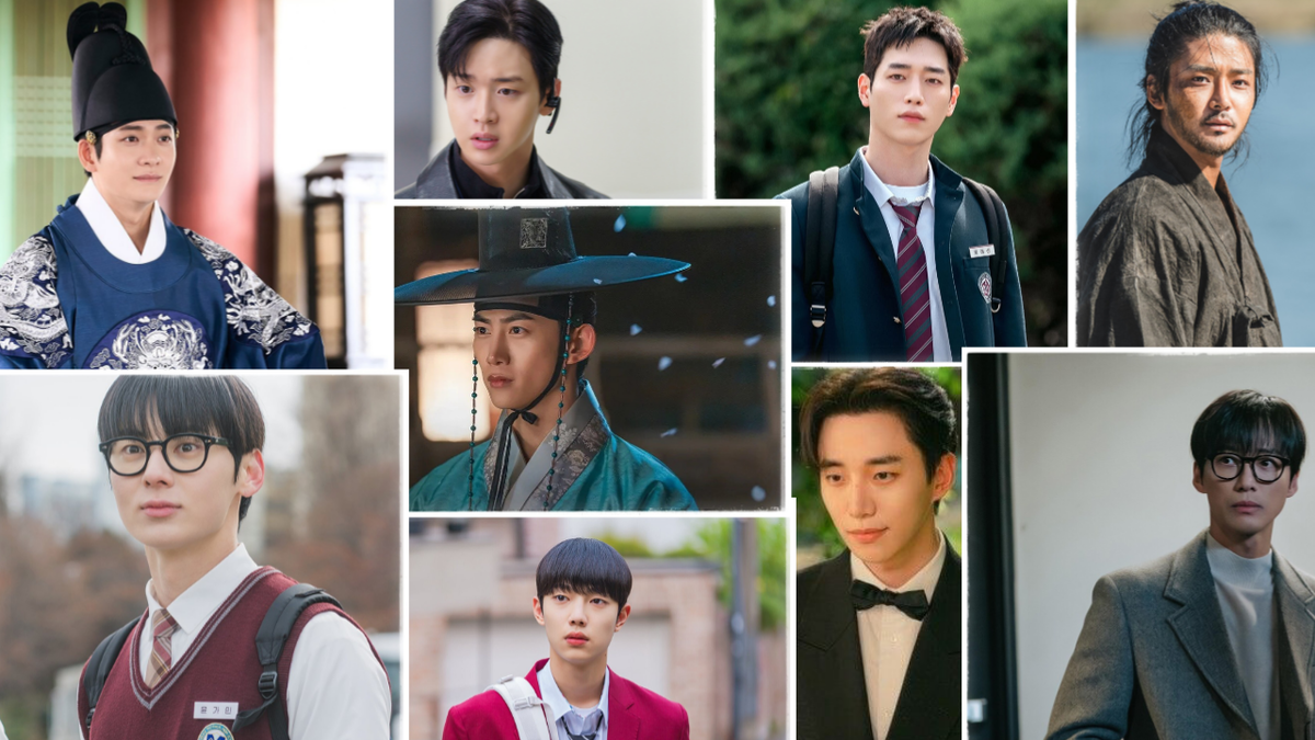 Коллаж создан автором этой статьи. В нем использованы кадры из дорам 2025 года.