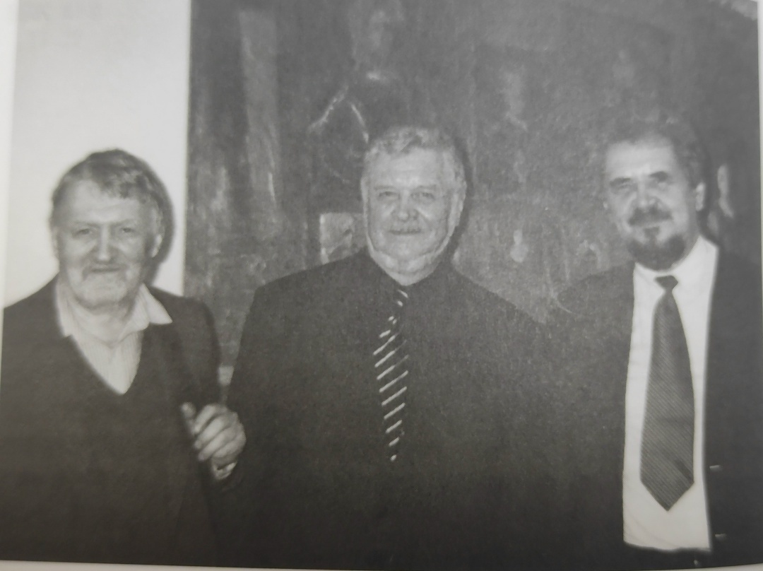 Братья Перцовы: Владимир, Николай, Александр Валерьевичи. 1996 г.