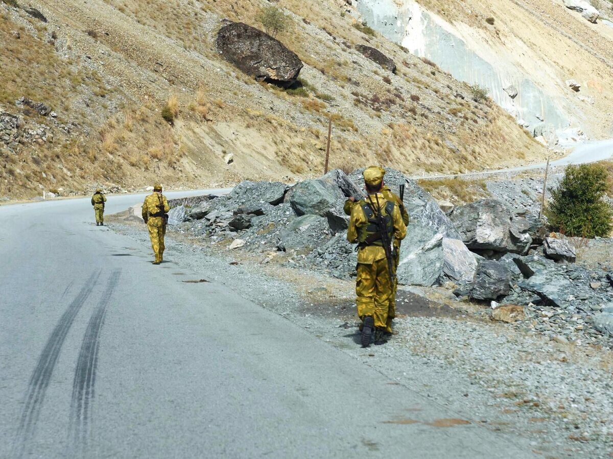    Пограничники на Таджикско-афганской границе | © Sputnik / Амир Исаев