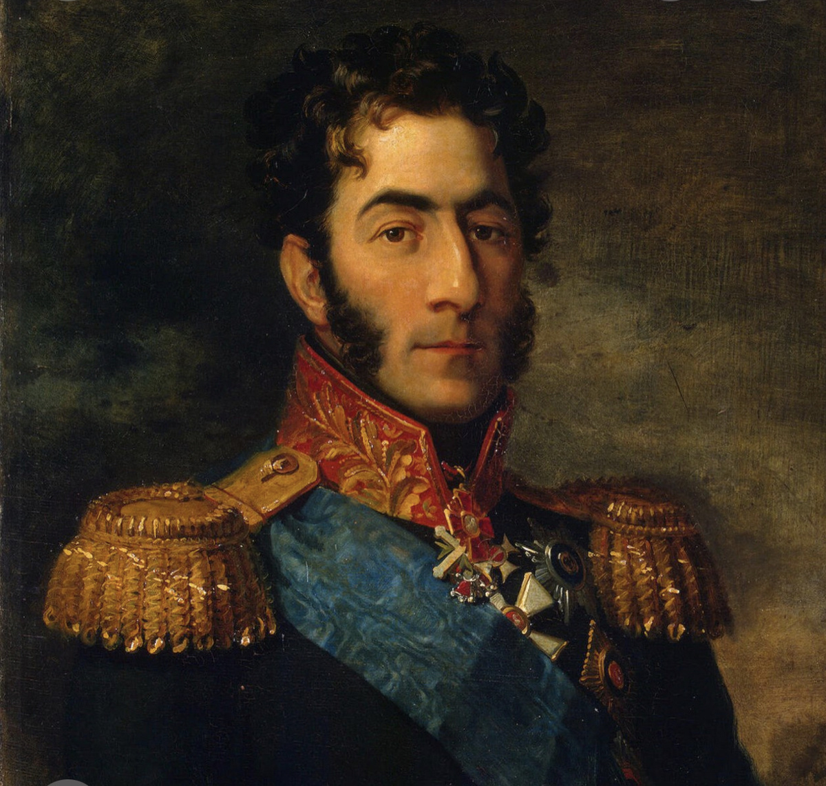 Портрет Петра Ивановича Багратиона. Джордж Доу. 1825 .