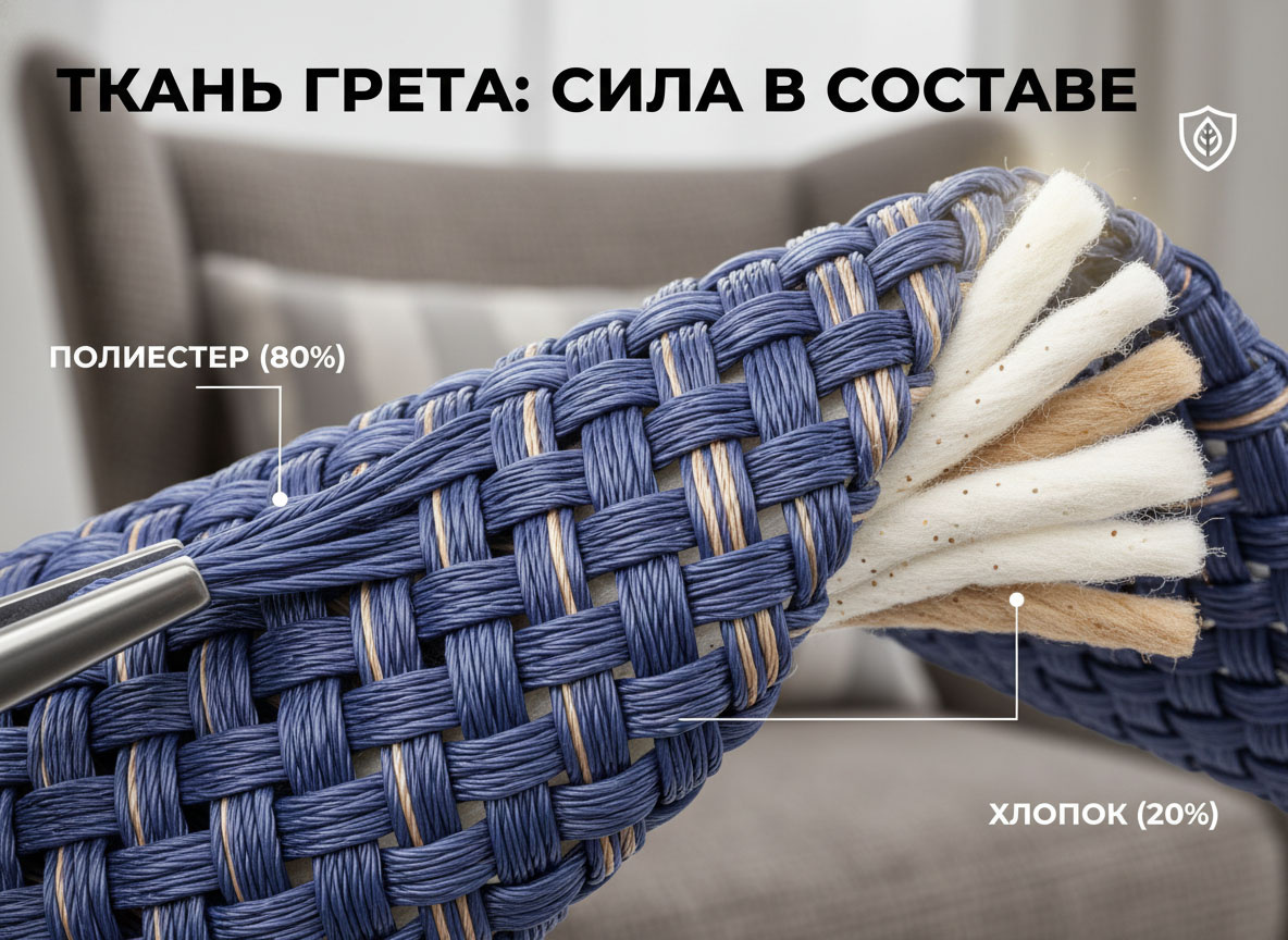 Состав ткани грета: в чём его сила