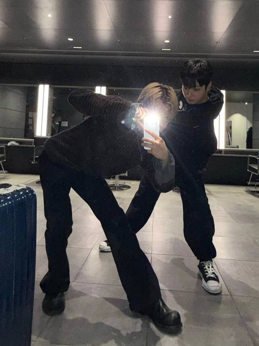 #Чонгук в инсте Чимина!