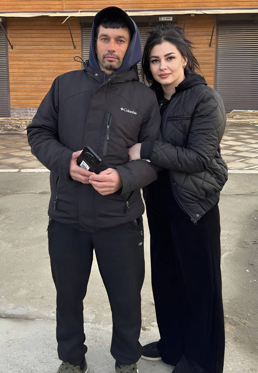 Диана со своим братом Закерией Кемовым