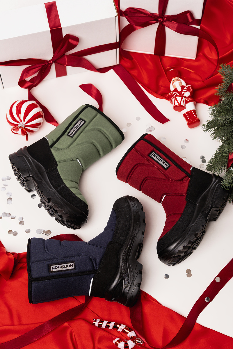 Теплые зимние дутики для детей Nordman