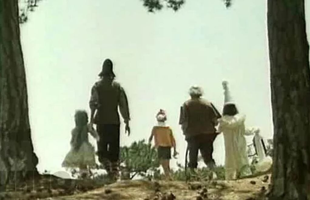 Заключительный кадр фильма «Буратино» 1975 года