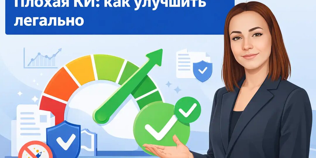 Плохая кредитная история: как улучшить легально