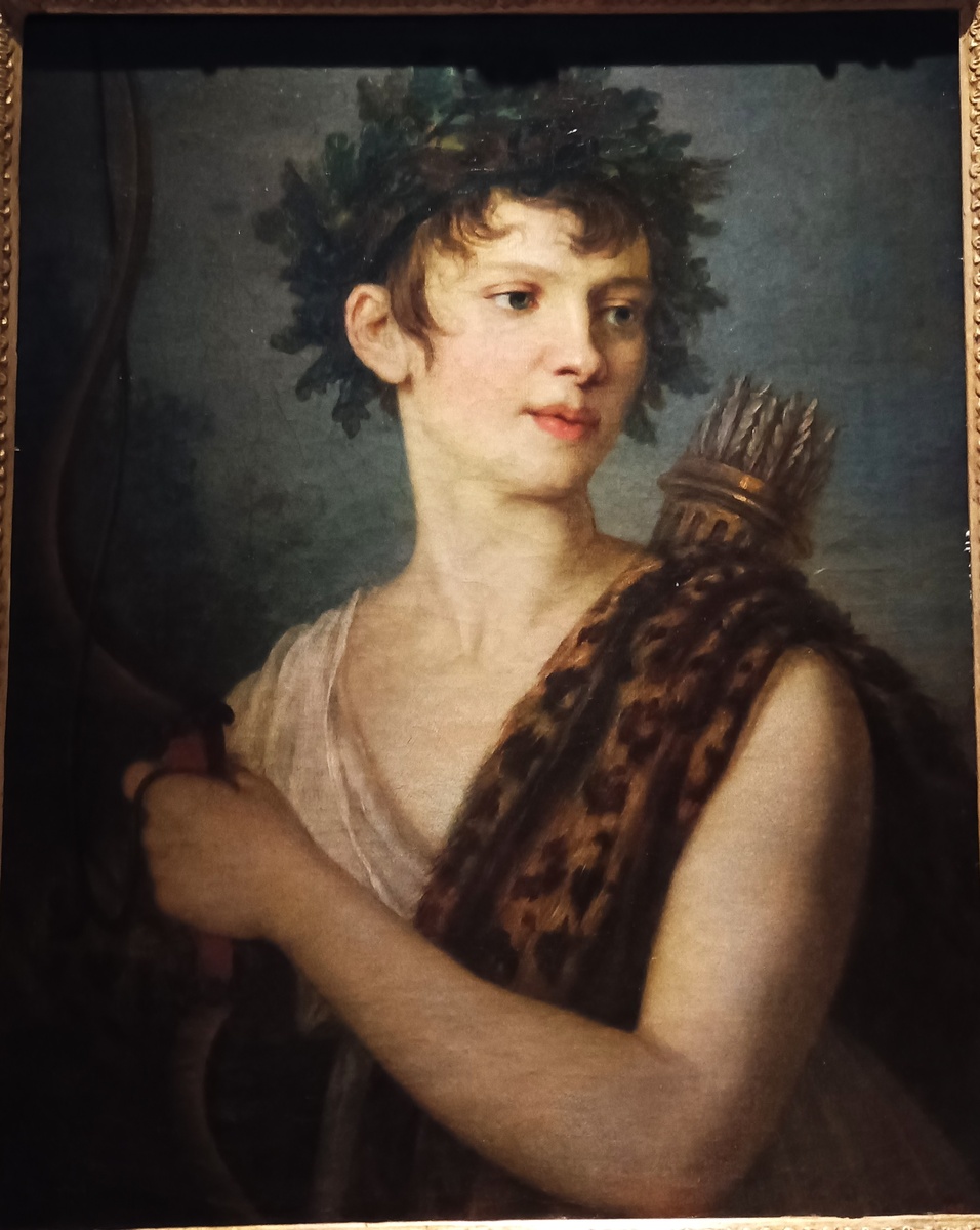 Александр Варнек. Портрет Е.И. Колосовой. Начало 1800-х годов. Государственный Русский музей. Санкт-Петрбург. Фото автора канала