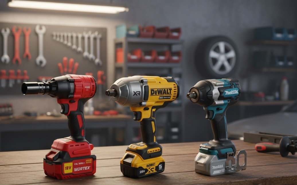 Топ ударных аккумуляторных гайковертов в 2026 году