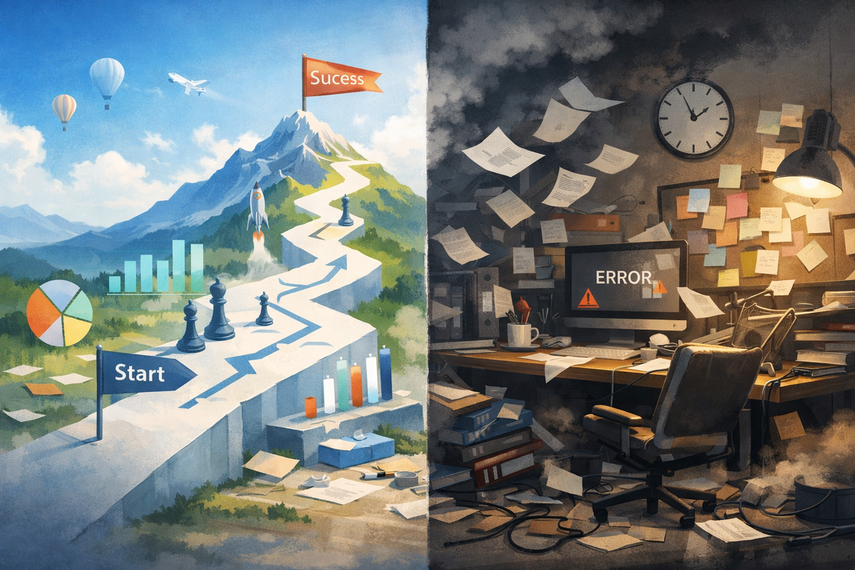 У большинства бизнеса стратегии нет не потому, что они «плохие предприниматели».
А потому что: стратегию путают с действиями; откладывают из-за операционки; не используют как инструмент управления. Маркетинг без стратегии всё равно существует. Просто он случайный и дорогой.