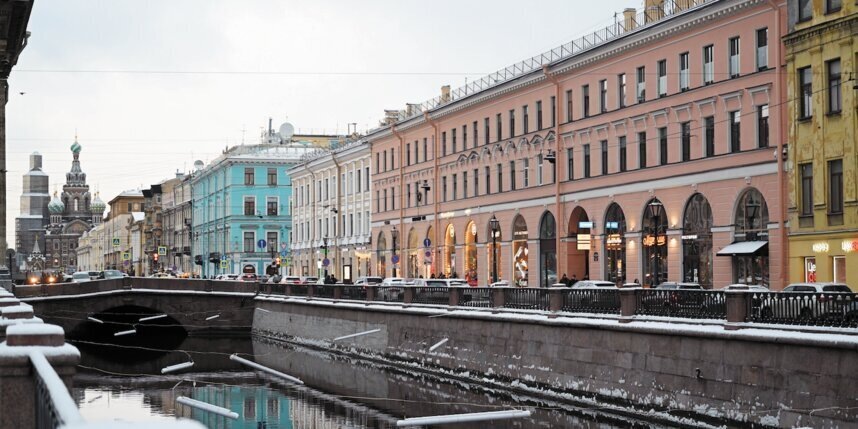    У дома на набережной канала Грибоедова обновили фасадыИгорь Акимов