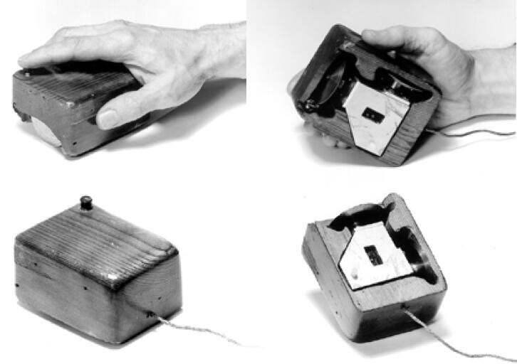 Мышь разработанная Дугласом Энгельбартом