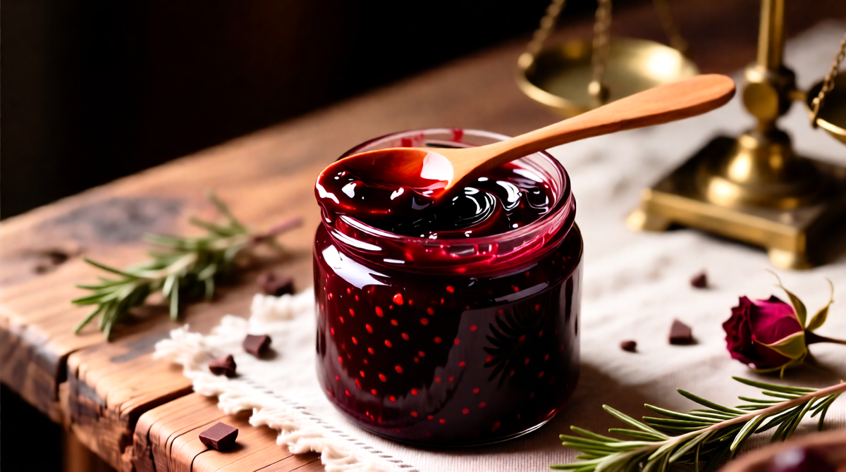Вишнево-шоколадный джем
