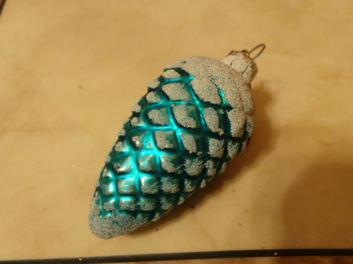 Новогодняя шишечка из детства