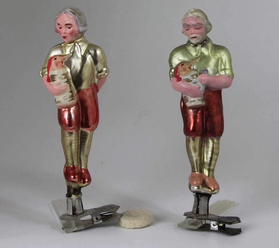    Ёлочные игрушки из серии «Золотой ключик». Фото: Из личного архивa/ Алла Прибыткова