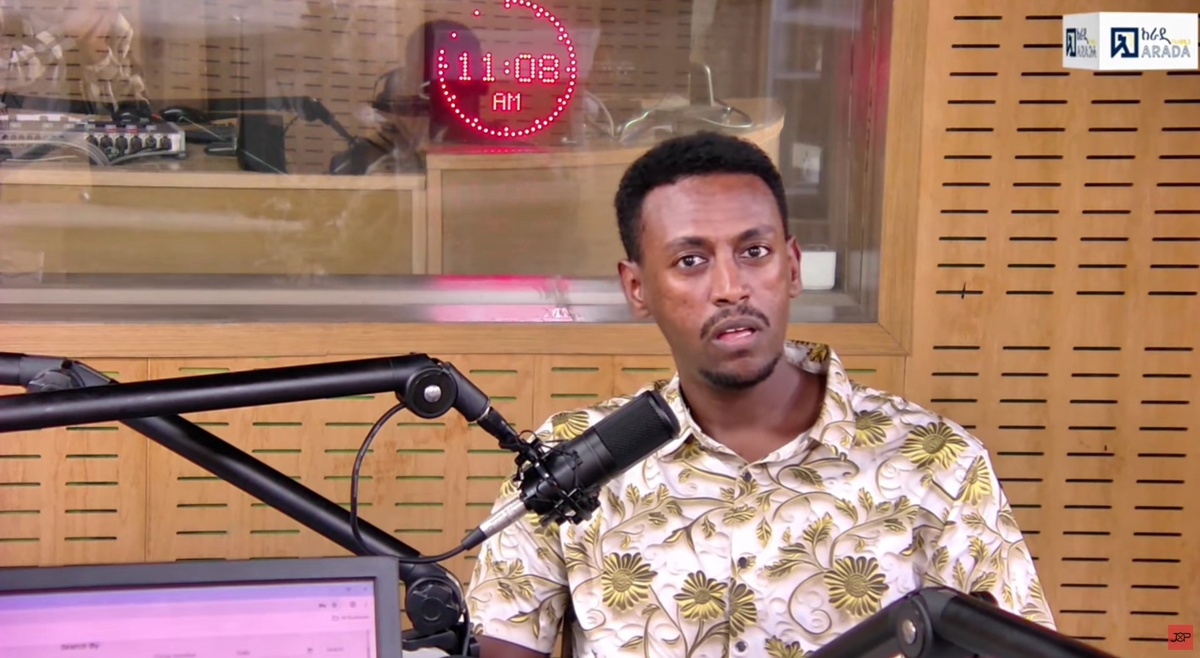 DJ JOP в эфире эфиопской радиостанции