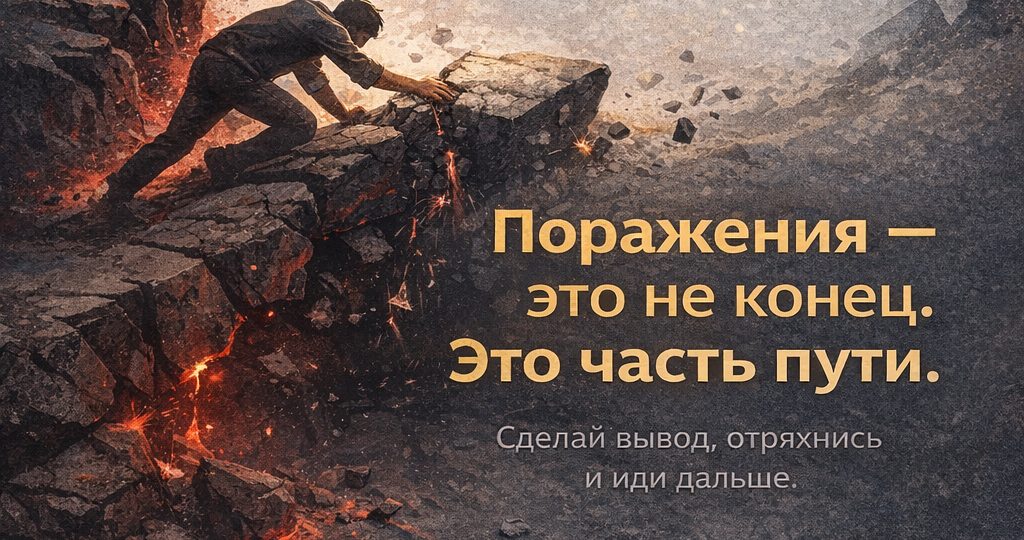 Чему нас учат поражения: правда, о которой не любят говорить