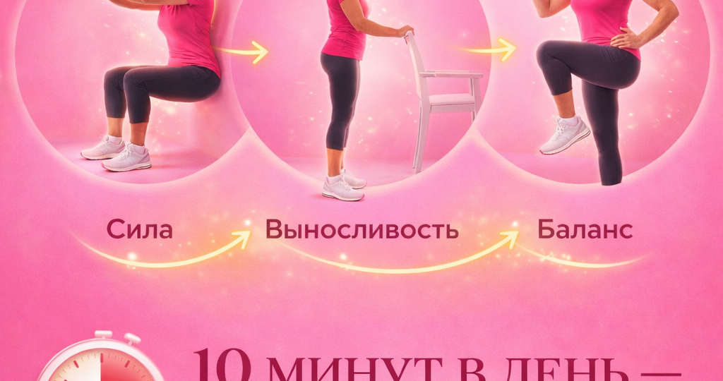 Врач ЛФК: «Три простых движения, которые я рекомендую всем после 60»