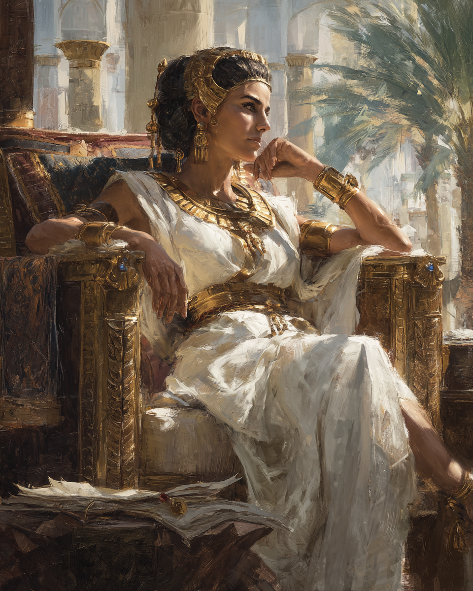 Клеопатра думает о судьбах отечества