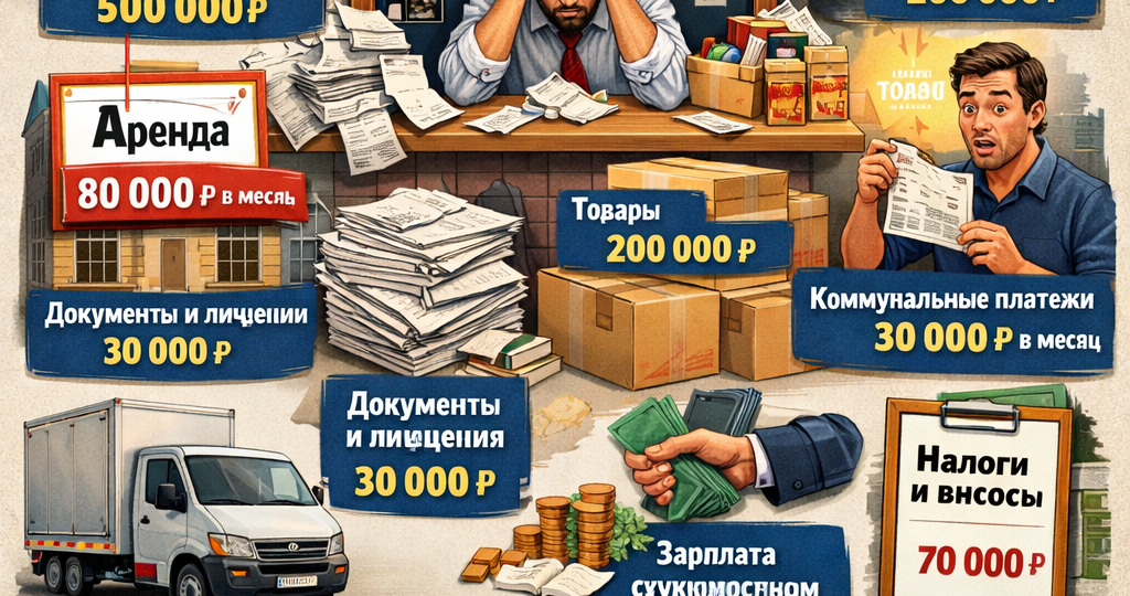 Сколько на самом деле стоит открыть и содержать маленький магазин в современных реалиях? Детальный разбор экономики микробизнеса