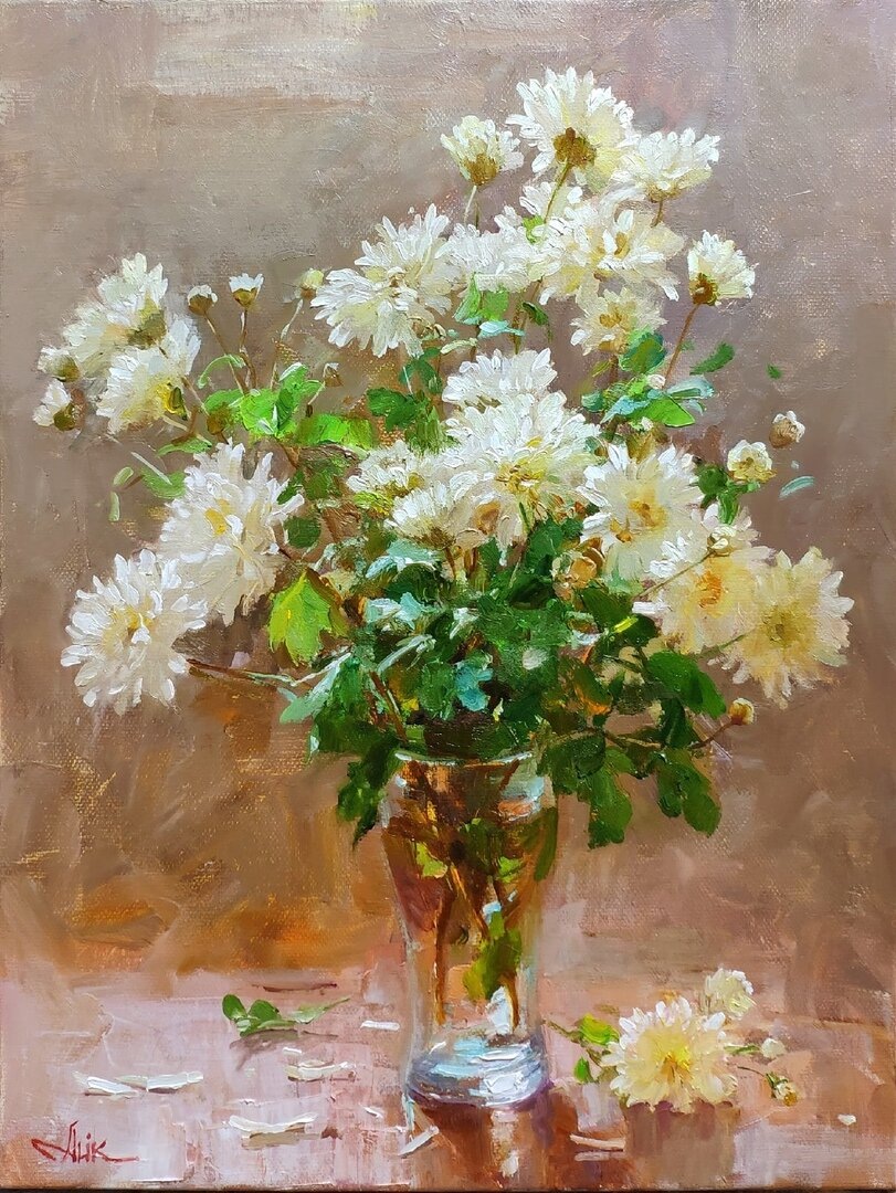 Чувственная нежность в каждом мазке 