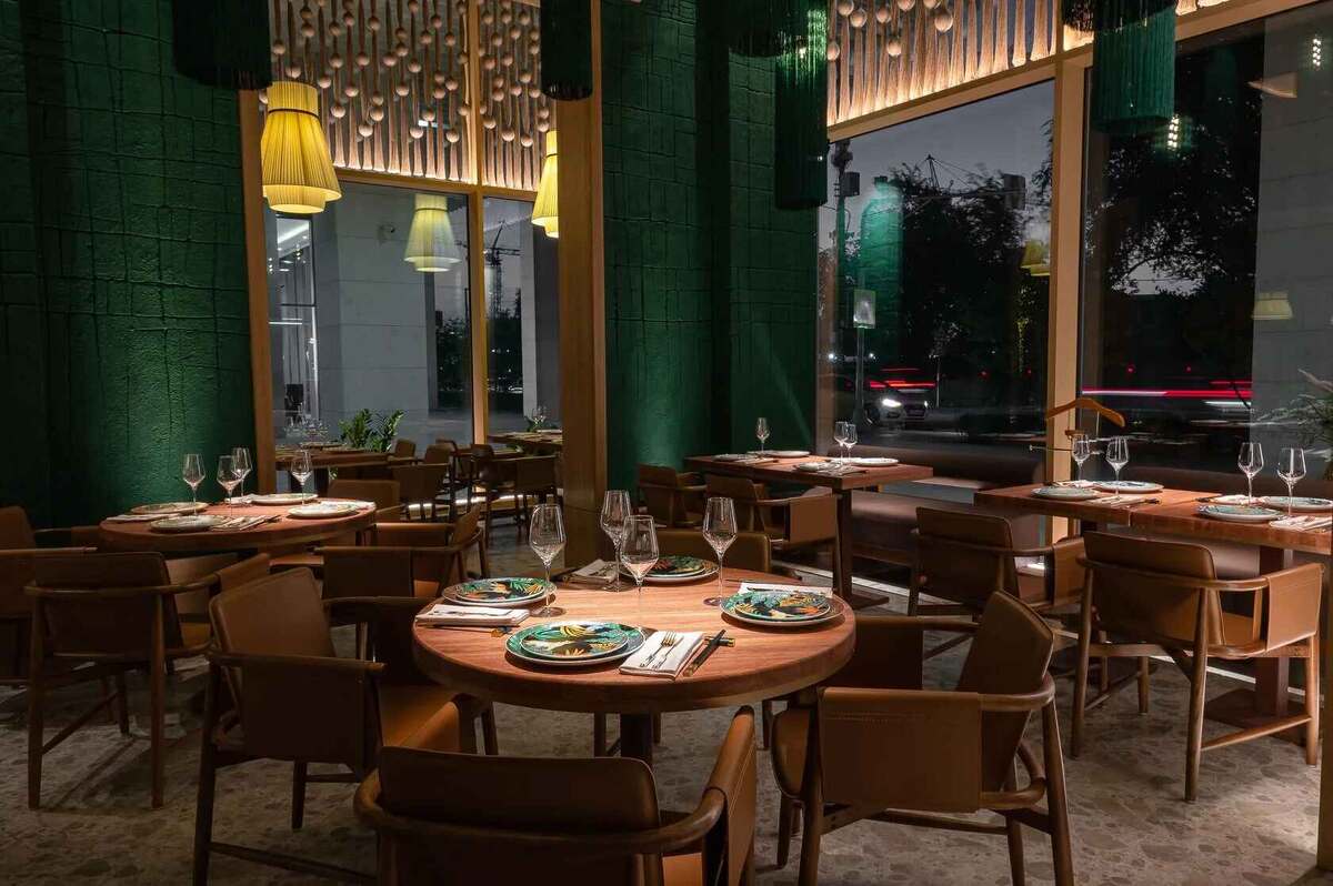 Интерьер ресторана "Конг"