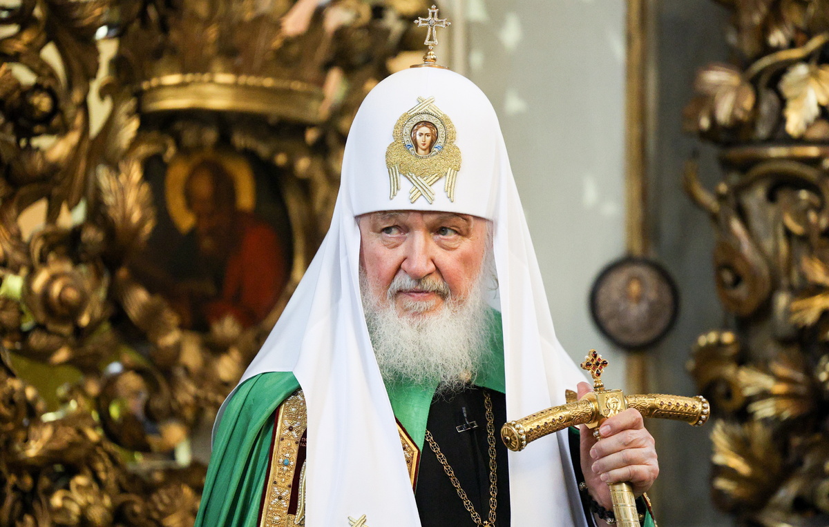    Патриарх Московский и всея Руси Кирилл  Софья Сандурская/ТАСС