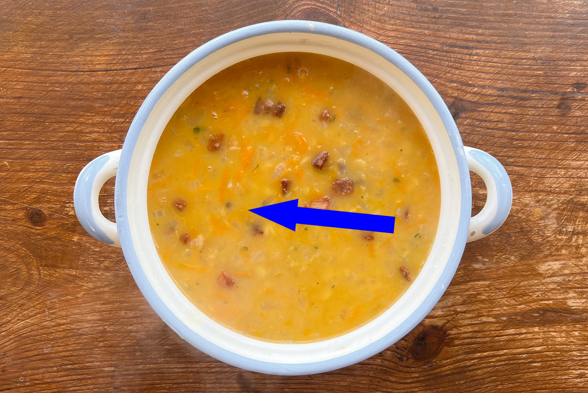    Тайна горького горохового супа раскрыта