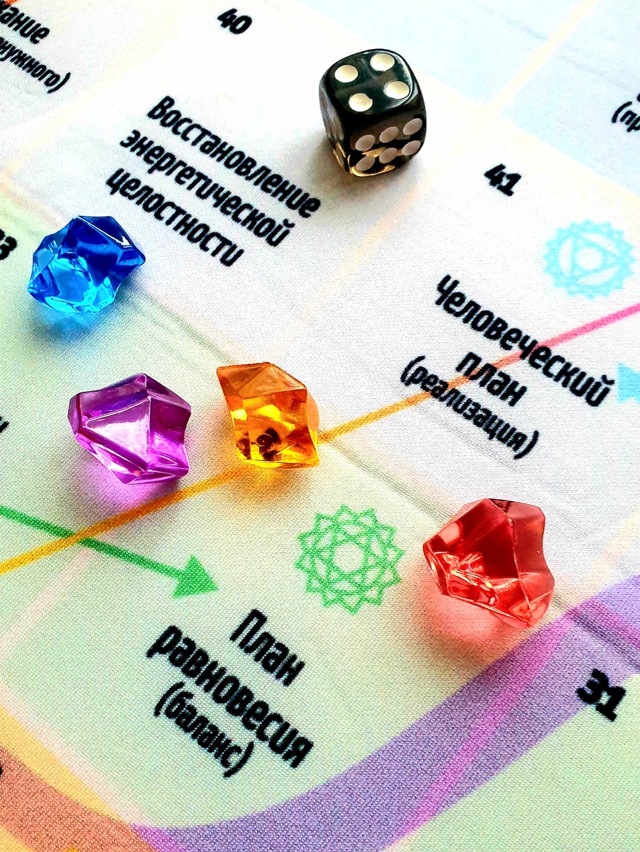 Часть поля игры Лила 