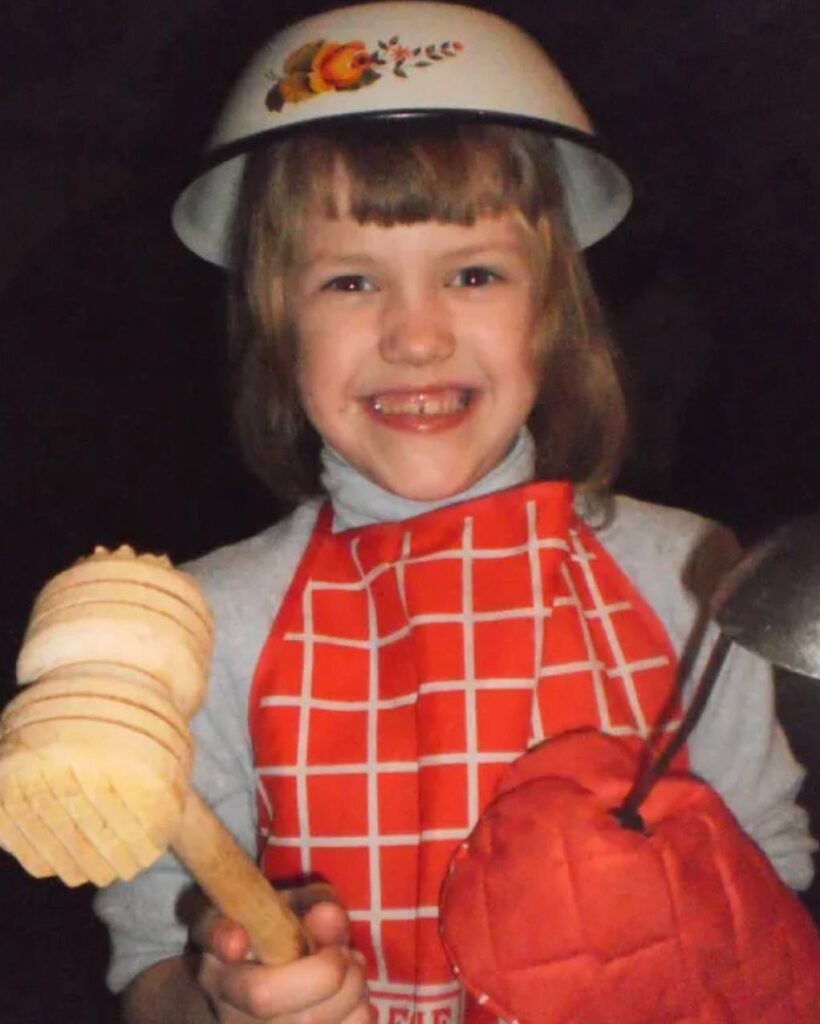 У Вероники остались самые тёплые воспоминания о детстве