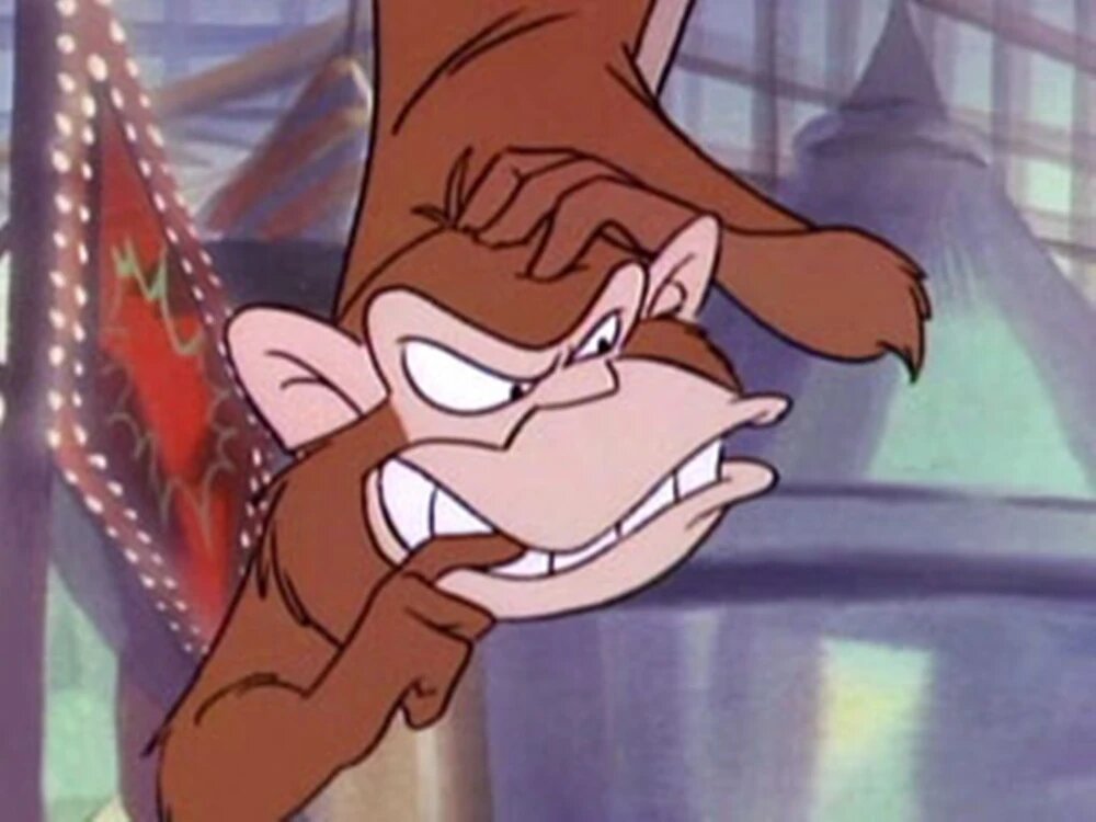 обезьяна Абба-дабба