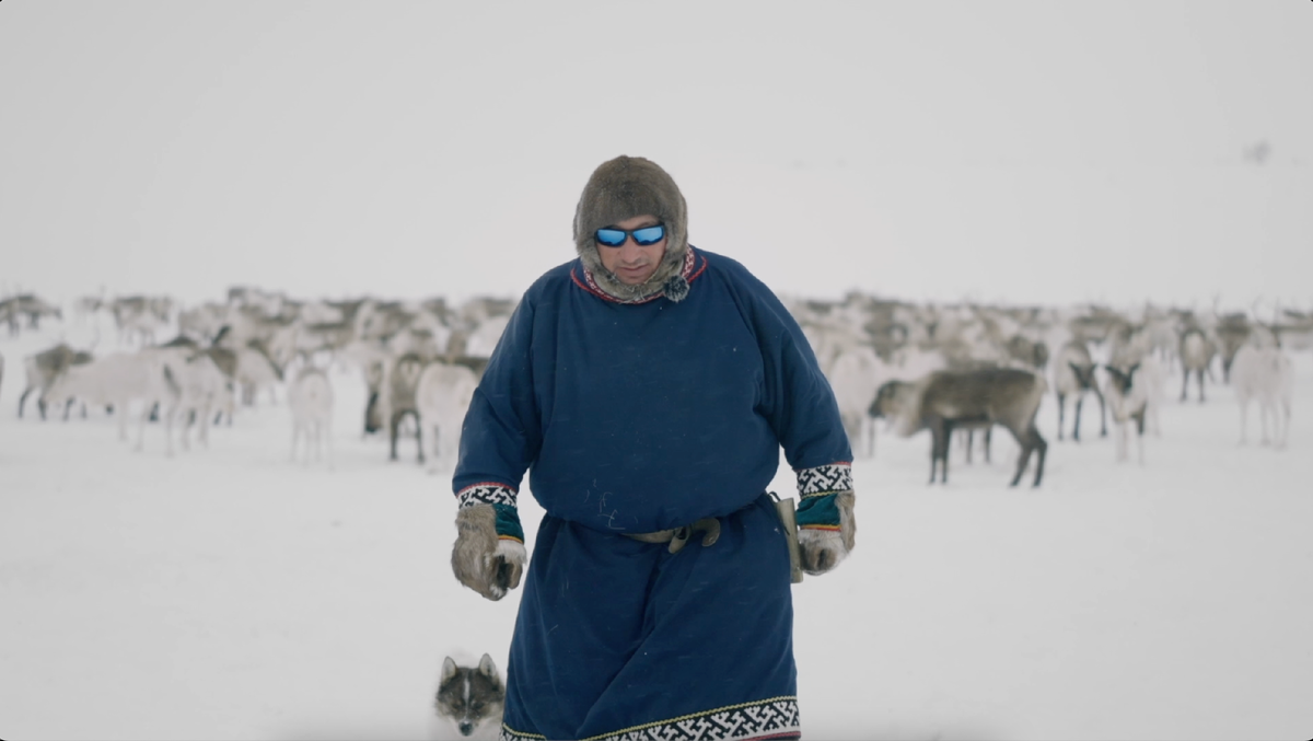 Кадр из фильма «Люди белой земли», реж. Юлия Невская, 2025