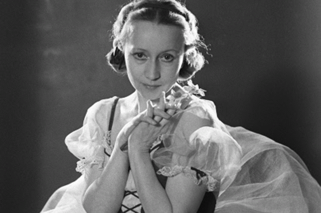 Уланова в роли Жизель