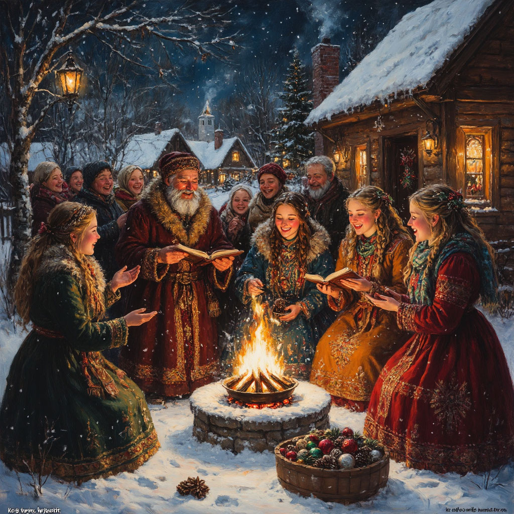 Рождество без Деда‑Мороза: как праздновали в доиндустриальную эпоху