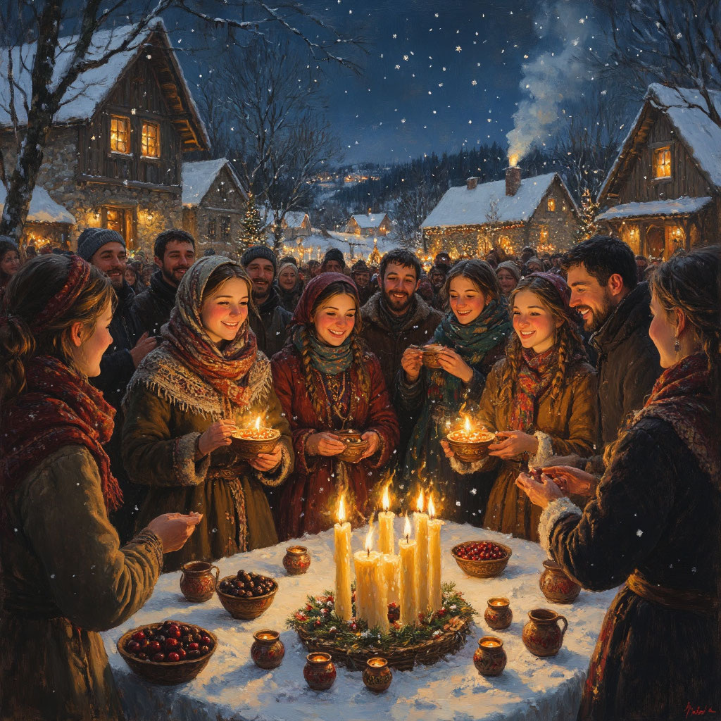 Рождество без Деда‑Мороза: как праздновали в доиндустриальную эпоху