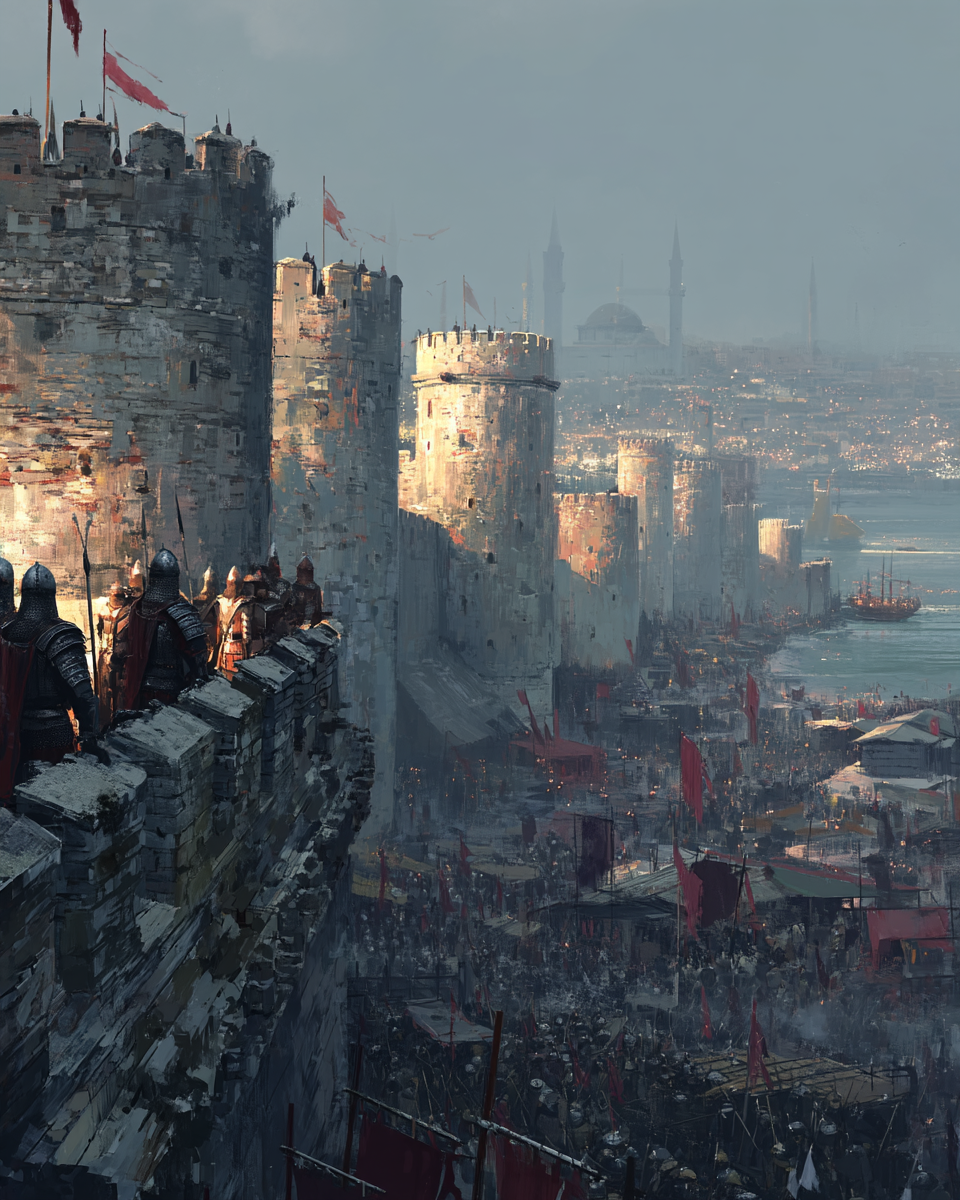 Рассвет 29 мая 1453 года