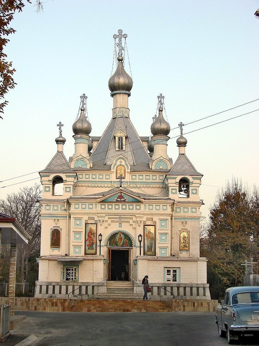 Фото: Юрий Голубев. Храм Александра Невского в Ташкенте. 
