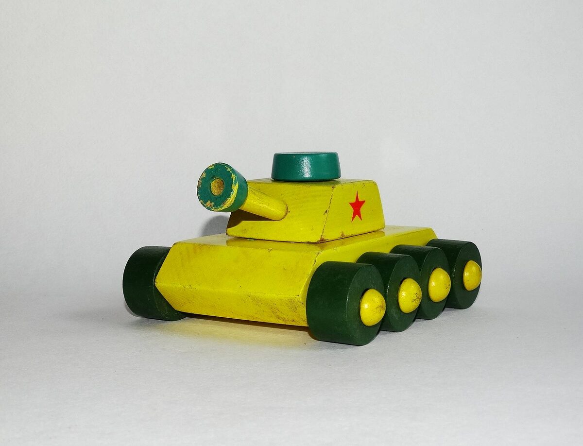 Танк, Туринская фабрика детских игрушек. Фото автора, листаем галерею -->>