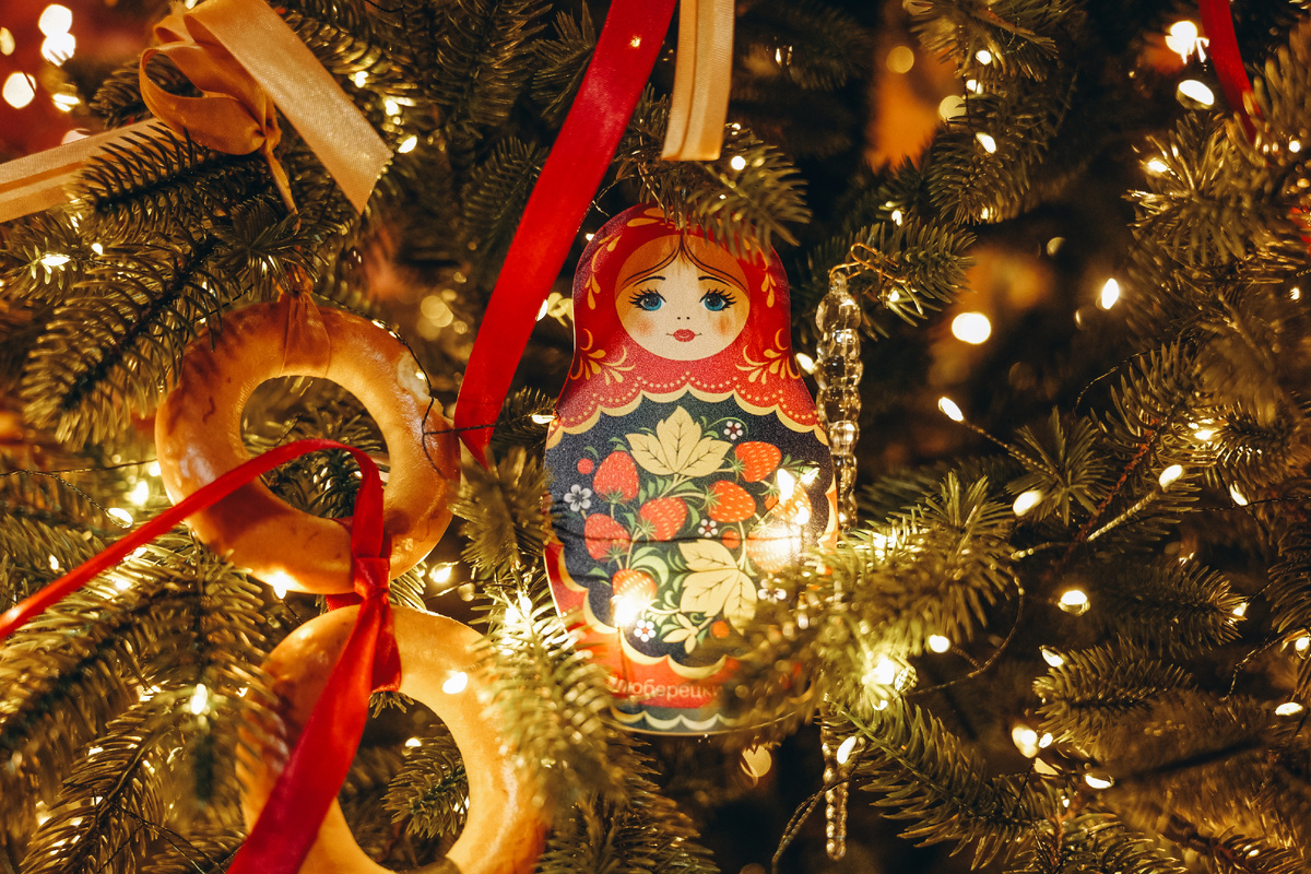 Резиденция Деда Мороза в Наташинском парке Люберец