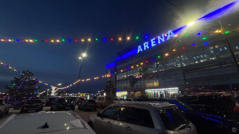    Индустриальный район Барнаула перед Новым годом. Источник: barnaul.org