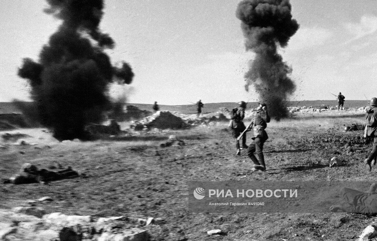 Ожесточённые бои на Керченском направлении